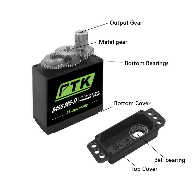 PTK 8460 MG-D9g Digitaler Serv – Rc Helicopter Motor Bewertung und Preis