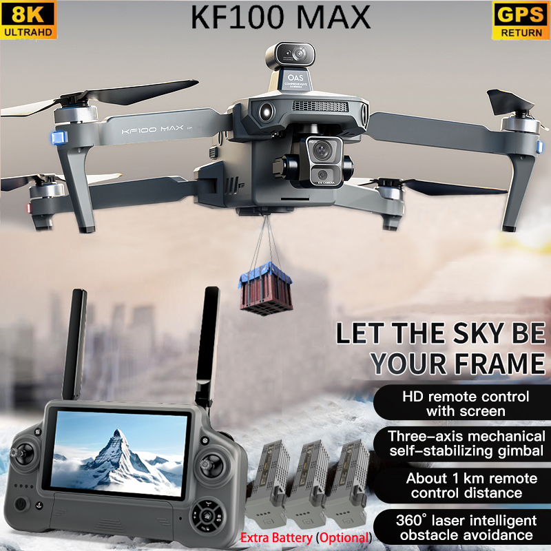 KF100 MAX GPS Drone 4K Kamera  – Rc Helicopter Electric Bewertung und Preis